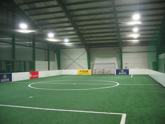 Sportalm Scheidegg, Allgäu (D) Fußballhalle mit Kunstrasen